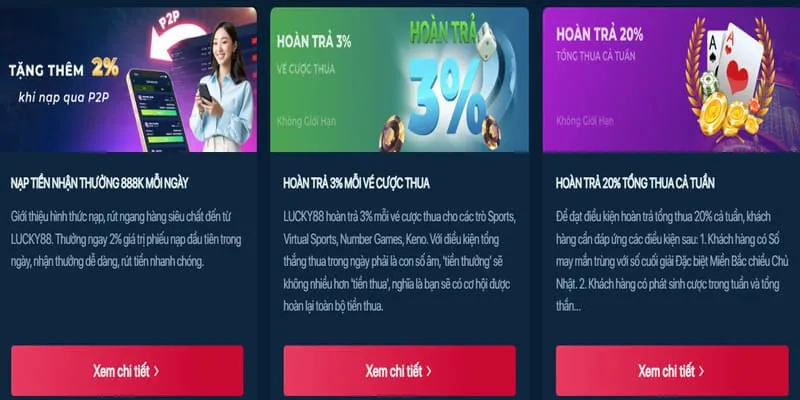 Các lợi ích độc quyền dành cho thành viên VIP của de88